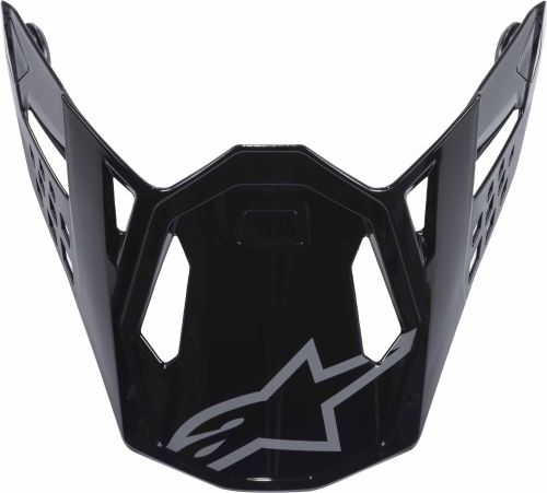 Alpinestars - Alpinestars Visor for S-M8 Radium Helmets - Black Glossy - 8981519-1180-M8