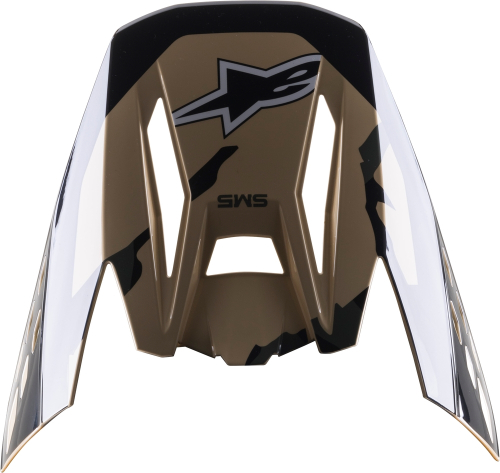 Alpinestars - Alpinestars Visor for S-M5 Rover Helmets - Sand/Tangerine/Camo - 8983821-8049-OS