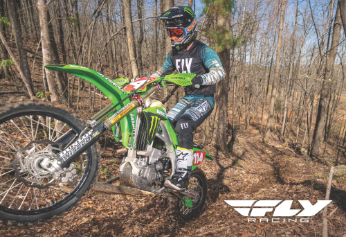 Fly Racing - Fly Racing Fly Sign - Kawasaki/Strang #114 - 2021 FLY KIN JS