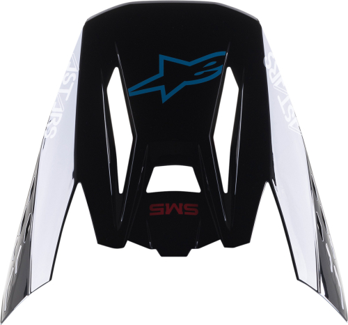 Alpinestars - Alpinestars Visor for S-M5 Helmets - Bond/Black/Fluo Red/Cyan - 8983422-1281
