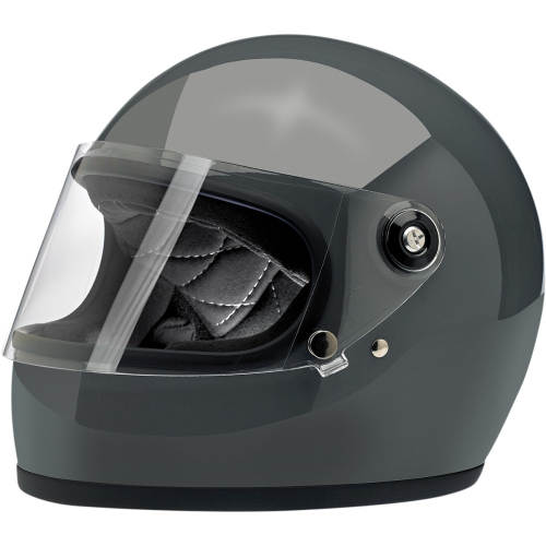 Biltwell Inc. - Biltwell Inc. Gringo S Helmet - 1003-809-103 - Gloss Storm Gray - Medium