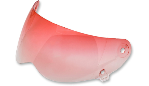 Biltwell Inc. - Biltwell Inc. Anti-Fog Shield for Lane Splitter Helmets - Gradient Red - FS-RED-LS-GR