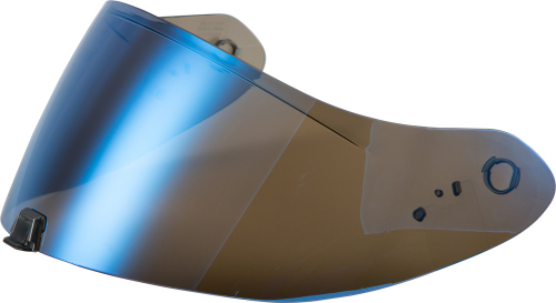Scorpion - Scorpion Everclear Face Shield for EXO-R420 Helmets - Blue Mirror - 52-420-70