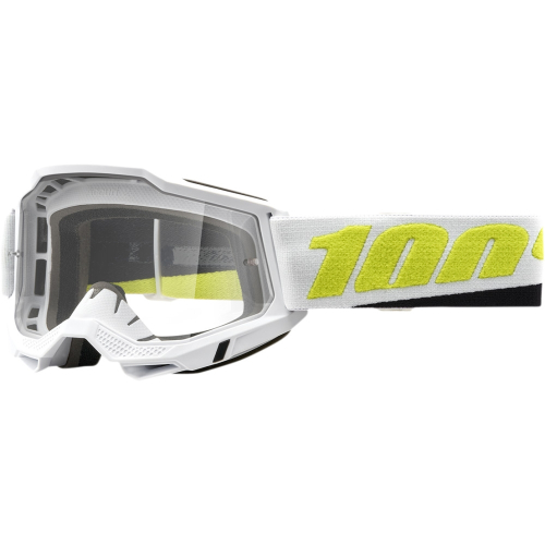 100% - 100% Accuri 2 Peyote Goggles - 50221-101-21 - Peyote/White/Neon Green / Clear Lens - OSFM