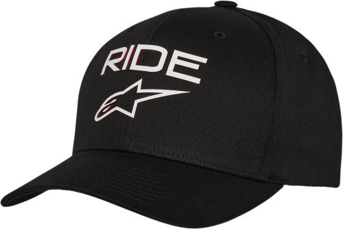 Alpinestars - Alpinestars Ride Transfer Hat - 1211810101020LX - Black/White - Lg-XL