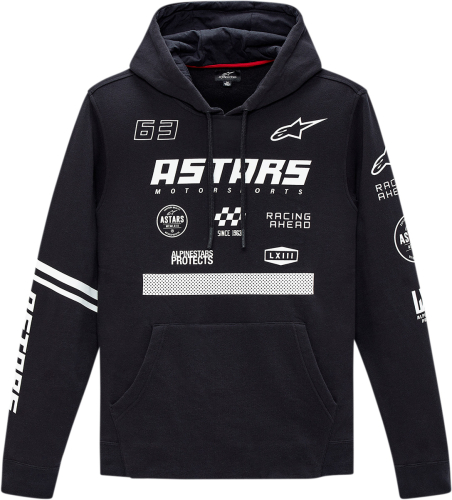 Alpinestars - Alpinestars Multi Race Hoodie - 121351500102X - Black - 2XL