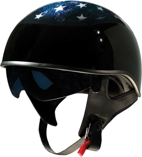 Z1R - Z1R Vagrant USA Skull Helmet - 0103-1308 - USA Skull - Multi - Small