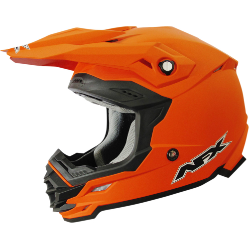 AFX - AFX FX-19R Solid Helmet - 0110-7048 - Matte Orange - Large