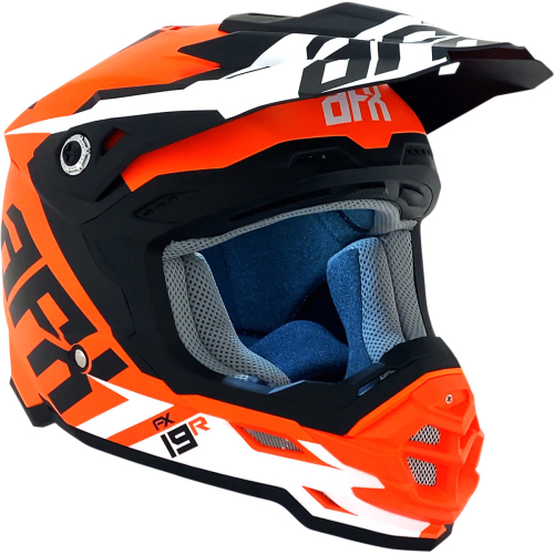 AFX - AFX FX-19R Racing Helmet - 0110-7083 - Matte Neon Orange - Small