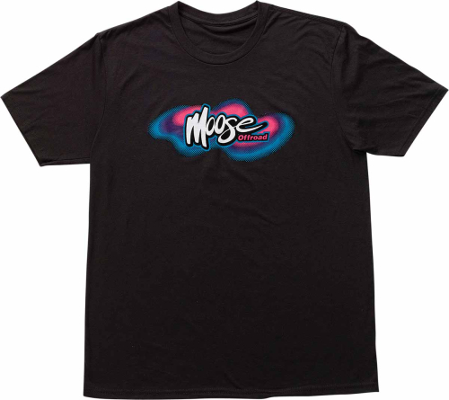 Moose Racing - Moose Racing Retro Moose T-Shirt - 3030-21362 - Black - Small