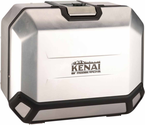 Moose Racing - Moose Racing Kenai Series Side Cases - 47 Liter - Left - Silver - D0TR47100LKM