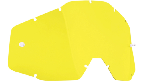 FMF Racing - FMF Racing Replacement Lens for PowerBomb/PowerCore Goggles - Anti-Fog - Yellow - F-51001-004-02