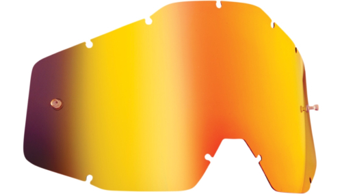 FMF Racing - FMF Racing Replacement Lens for PowerBomb/PowerCore Goggles - Anti-Fog - Red Mirror/Smoke - F-51002-003-02