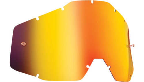 FMF Racing - FMF Racing Replacement Lens for PowerBomb/PowerCore Youth Goggles - Anti-Fog - Red Mirror - F-51003-003-02