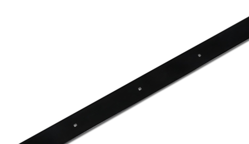 Moose Utility - Moose Utility Heavy-Duty Blade Steel Wear Bar - 50in. - Gloss Black - 4501-0662