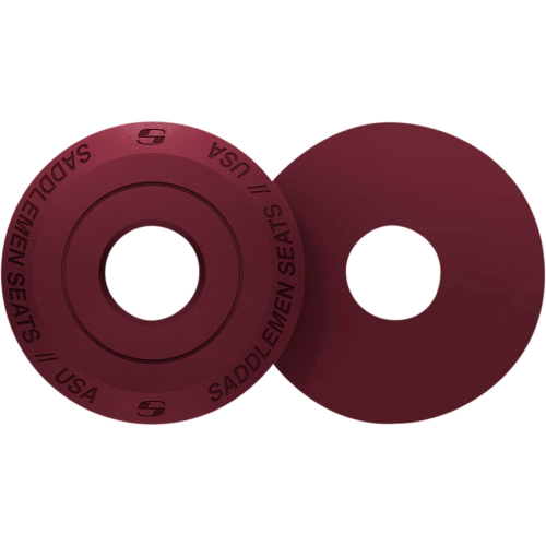 Saddlemen - Saddlemen Seat Fender Washer - Burgundy - 14707BY