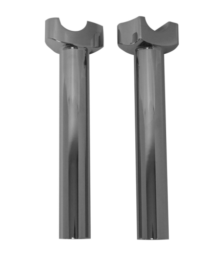 HardDrive - HardDrive Forged Straight Handlebar Risers - 8-1/2in. Rise - Chrome - 04-563