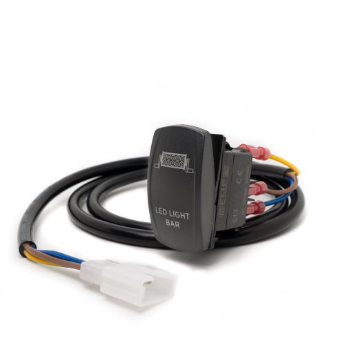 Open Trail - Open Trail Standard Dash Switch with EZ Harness for Stealth Series LED Light Bar - HAR11-SC11-L12
