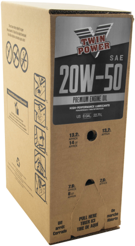 Twin Power - Twin Power Premium Engine Oil - 20W50 - 6 gal. - 539026