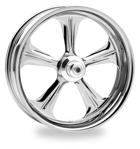 Performance Machine - Performance Machine Wrath Trike Front Wheel - 21 x 3.5in. - Chrome - 1522-7106R-WRAAJ-CH