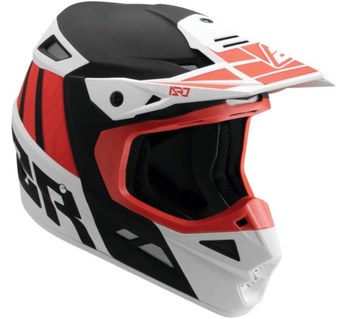 Answer - Answer AR7 Hyper Carbon Helmet - 447126 - Red/White - X-Small