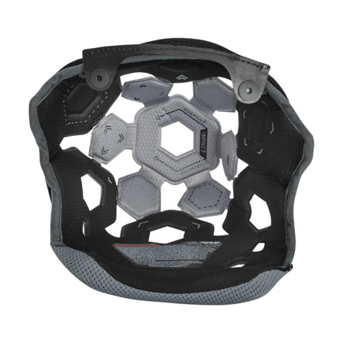 Fly Racing - Fly Racing Liner for Formula CP Helmets - Lg - 9mm - Black/Gray - 73-87396