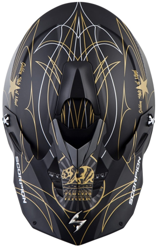 Scorpion - Scorpion Visor for VX-35 Golden State Helmet - Black - 35-03-01