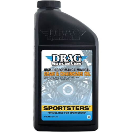 Drag Specialties - Drag Specialties High-Performance Mineral Gear and Chaincase Oil for Sportsters - 3604-0016
