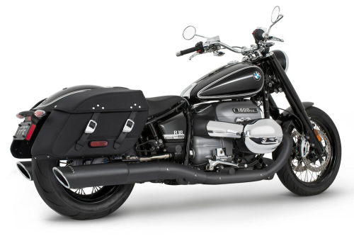 Freedom Performance - Freedom Performance 4.5in. Slash Tip Slip-On - Sculpted Black - BM00262