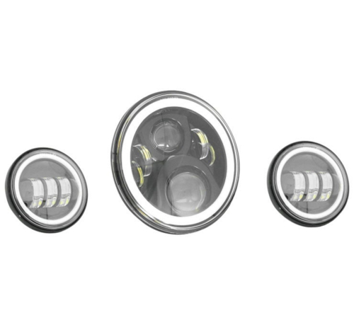 Namz - Namz 40W Sealed Beam Headlight - Black - LLC-LHK-7BH