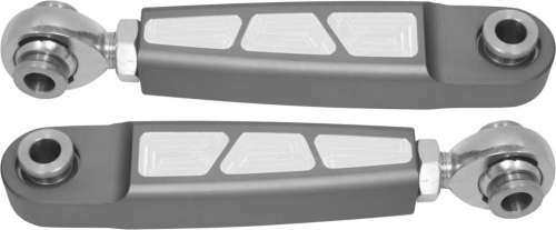 ModQuad - ModQuad Adjustable Sway Bar Linkage Rod - Front - 10mm - Gray - RZR-SW-XPT-F-G