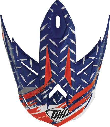 THH Helmets - THH Helmets Assault Visor for T710X Helmets - Blue - 646226