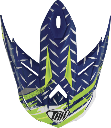 THH Helmets - THH Helmets Assault Visor for T710X Helmets - Blue - 646223