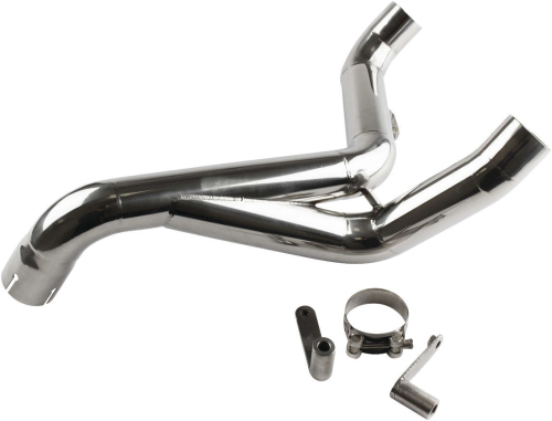 Lextek - Lextek Stainless Steel Link Pipe - Polished - DWNPP098