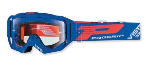 Pro Grip - Pro Grip 3303 Vista Googles with Clear Lens - PZ3303BL - Blue - OSFA