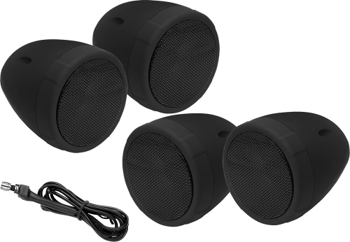Boss Audio - Boss Audio 4 Speakers Kit - 3in. - Black - MCBK475BA