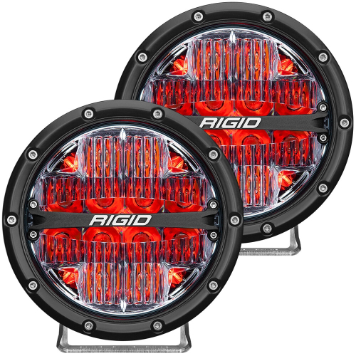 RIGID Industries - RIGID Industries 360-Series Drive Lights - 6in. - Red - 36205