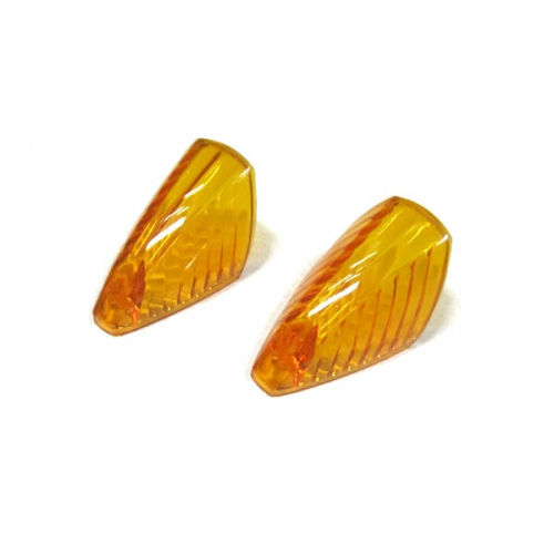 DRC - DRC Replacement Lens for LED 586 Turn Signals - Amber - D45-58-687