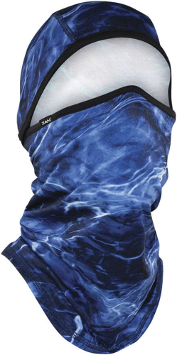 Zan Headgear - Zan Headgear Sportflex Series Convertible Balaclava - WB4L276 - Mossy Oak Elements Agua Marlin - OSFM