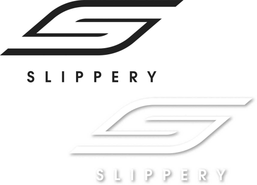 Slippery - Slippery 6in. Die-Cut Decal - 4320-2456