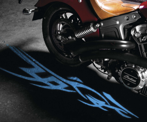 XK Glow - XK Glow CURBFX 2-Piece LED Light Projector Optics - Tattoo - XK-CFX-FILM-TATOO