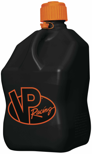 VP Racing Fuels - VP Racing Fuels Motorsport Square Container - Black/Orange Logo - 3854