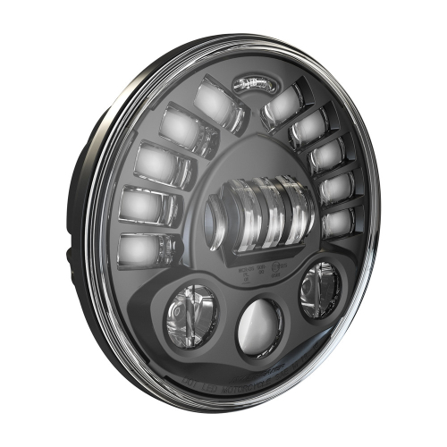 J.W. Speaker - J.W. Speaker 7in. LED Pedestal Headlight - Black - 0553441