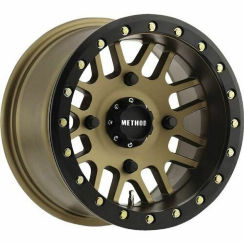 Method - Method 406 Beadlock Wheel - 14x10 - 5+5 Offset - 4/156 - Bronze/Matte Black - MR40641046955B