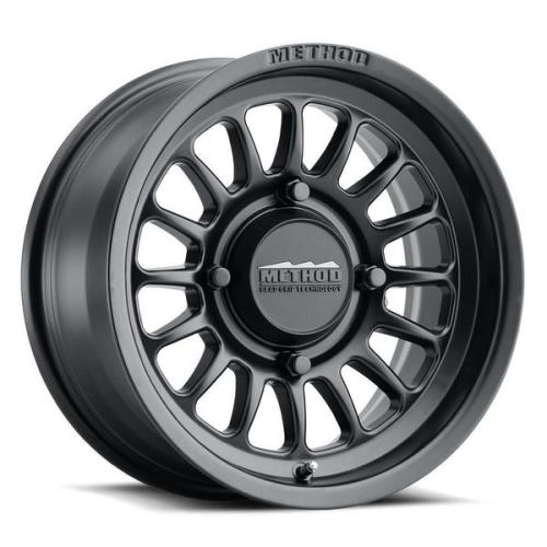 Method - Method 411 Bead Grip Wheel - 14x7 - 4+3 Offset - 4/136 - Matte Black - MR41147047543