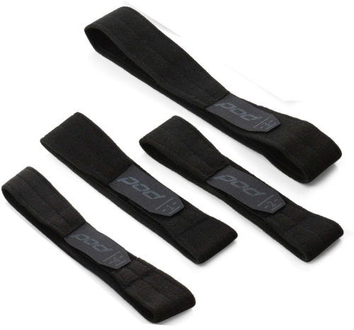 POD - POD KX 2.0 Youth Strap Set for All Knee Brace - Bilateral - Black - KP330-014-YTH