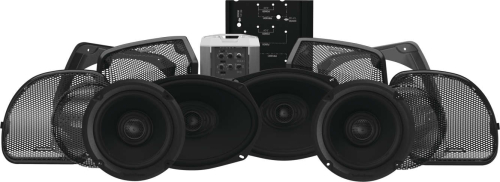 Rockford Fosgate - Rockford Fosgate 4-Speaker & Amp Kit For Road Glide & Street Glide - HD14RGSG-STAGE3