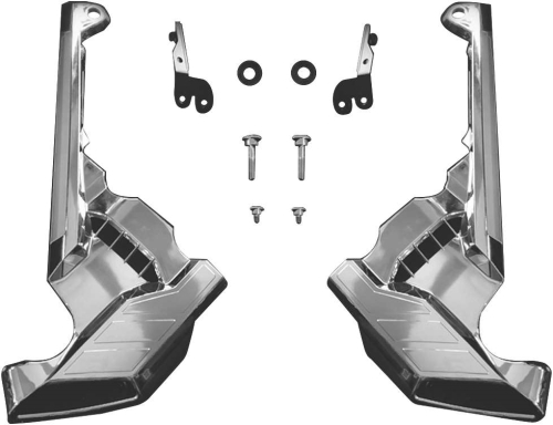 SoCalMotoGear - SoCalMotoGear Front Caliper Cover With Led Position Lights - Chrome - G18CPC