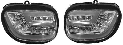 SoCalMotoGear - SoCalMotoGear Sequential Turn Signals For Gold Wings - Clear - G18DTC