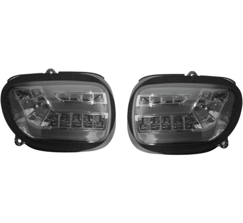 SoCalMotoGear - SoCalMotoGear Sequential Turn Signals For Gold Wings - Smoke - G18DTS